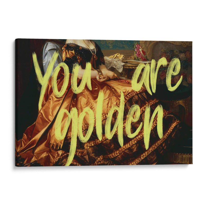 you are golden - Nayeli Cabrera | Cuadro decorativo de Canvas Lab