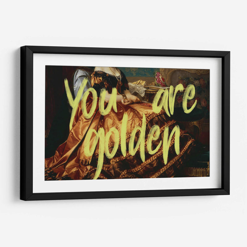 you are golden - Nayeli Cabrera | Cuadro decorativo de Canvas Lab