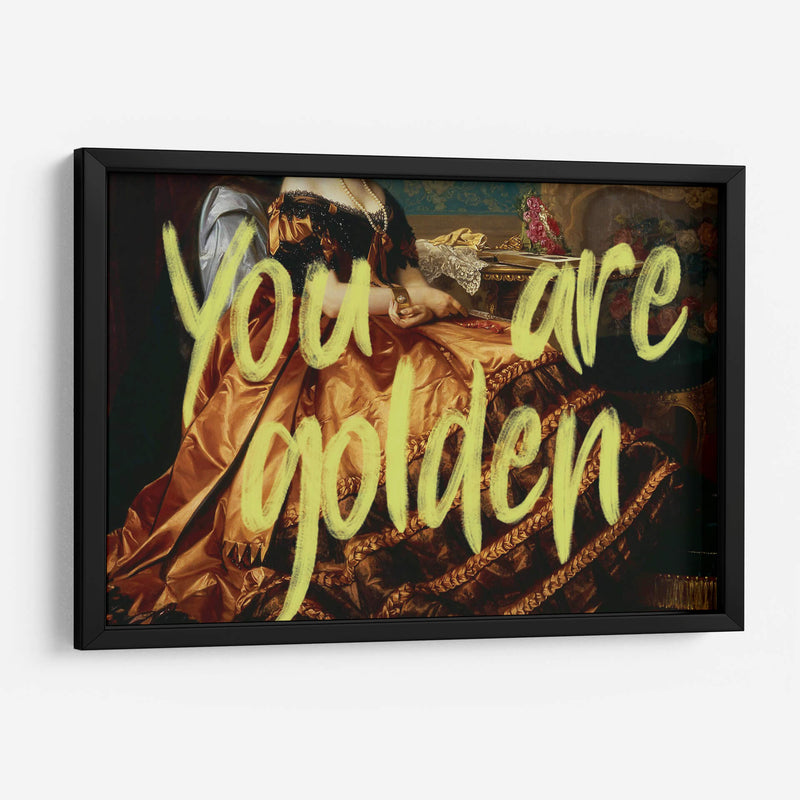 you are golden - Nayeli Cabrera | Cuadro decorativo de Canvas Lab