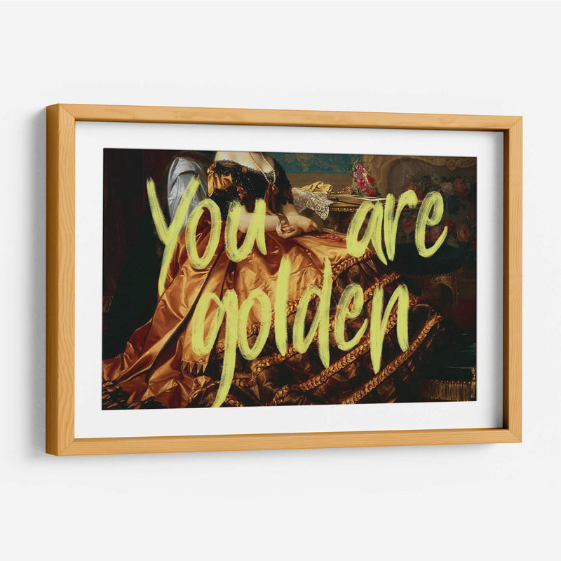 you are golden - Nayeli Cabrera | Cuadro decorativo de Canvas Lab