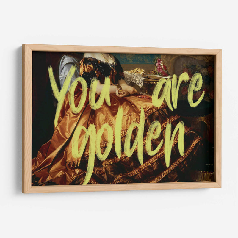 you are golden - Nayeli Cabrera | Cuadro decorativo de Canvas Lab