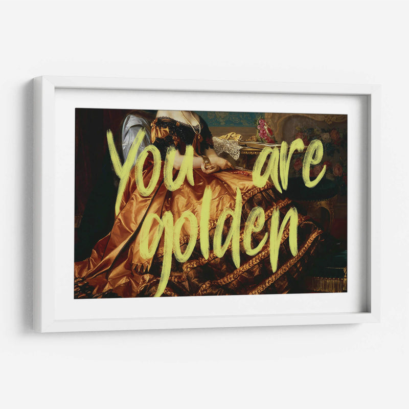 you are golden - Nayeli Cabrera | Cuadro decorativo de Canvas Lab