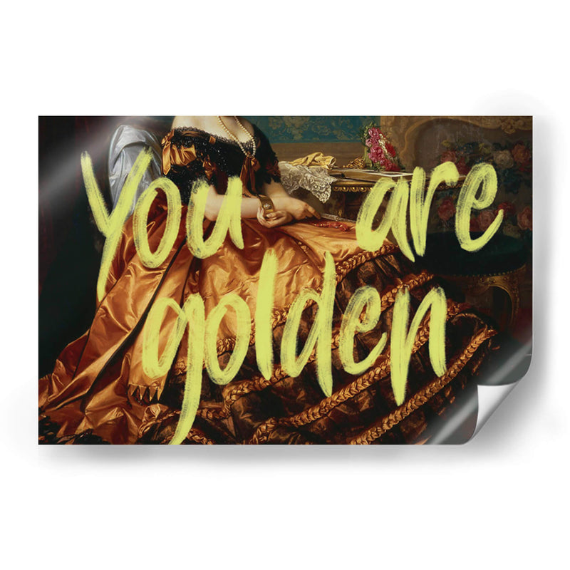 you are golden - Nayeli Cabrera | Cuadro decorativo de Canvas Lab