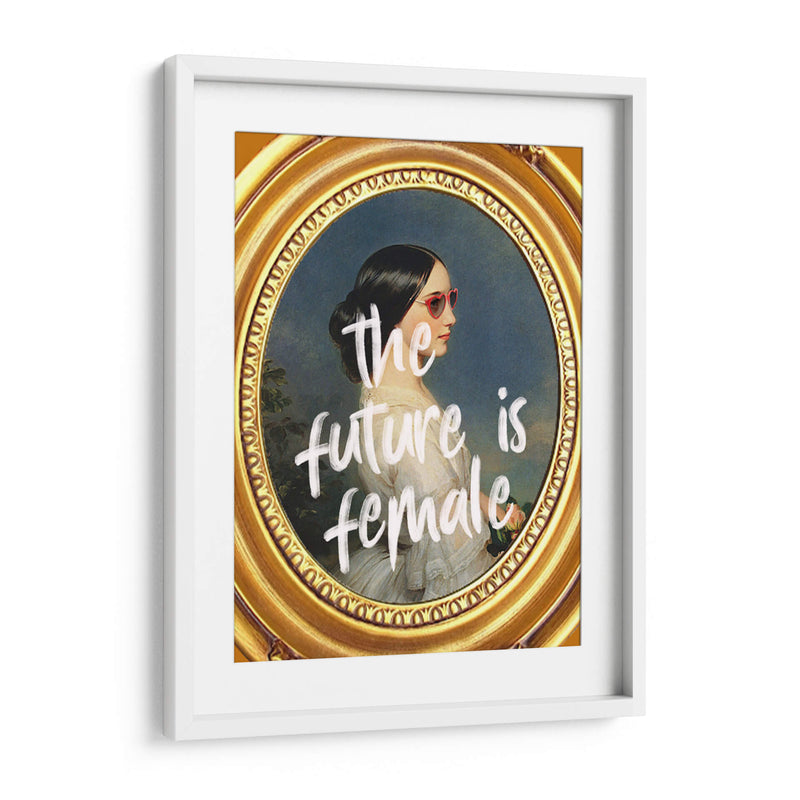 the future is female 2 - Nayeli Cabrera | Cuadro decorativo de Canvas Lab