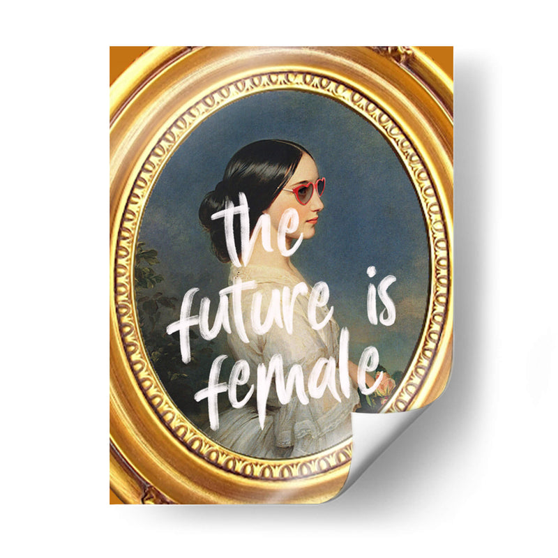 the future is female 2 - Nayeli Cabrera | Cuadro decorativo de Canvas Lab