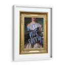 Sorry con marco - Nayeli Cabrera | Cuadro decorativo de Canvas Lab