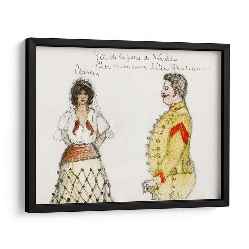 Carmen y Don José - Julie de Graag | Cuadro decorativo de Canvas Lab