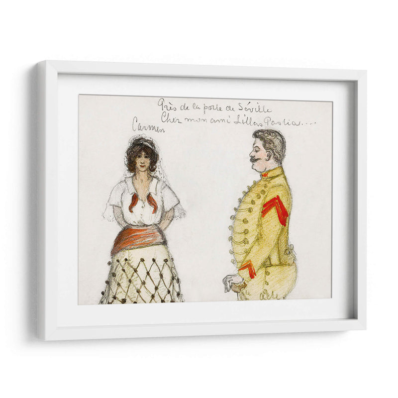 Carmen y Don José - Julie de Graag | Cuadro decorativo de Canvas Lab