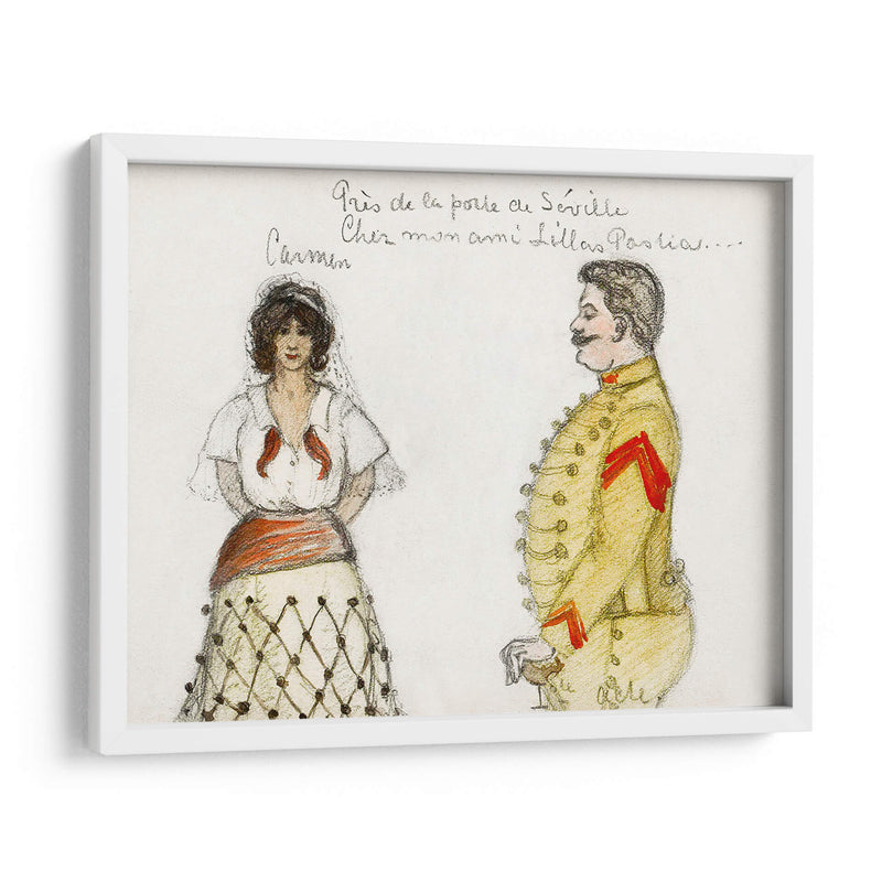 Carmen y Don José - Julie de Graag | Cuadro decorativo de Canvas Lab