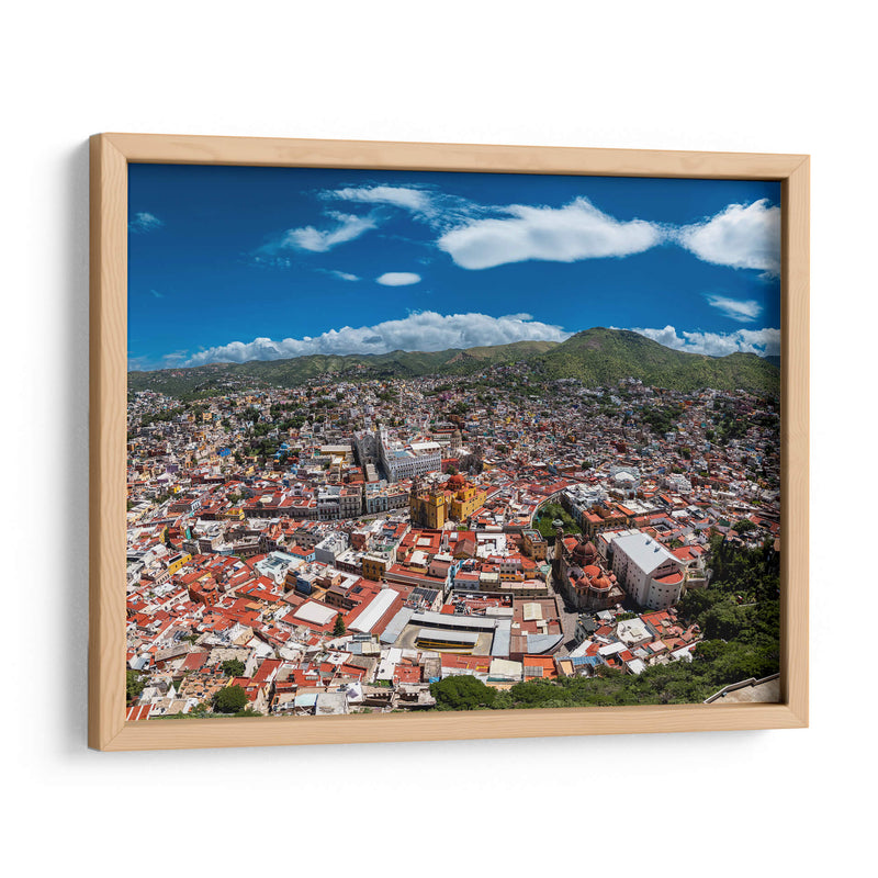 Guanajuato desde el Aire - Action Geek | Cuadro decorativo de Canvas Lab