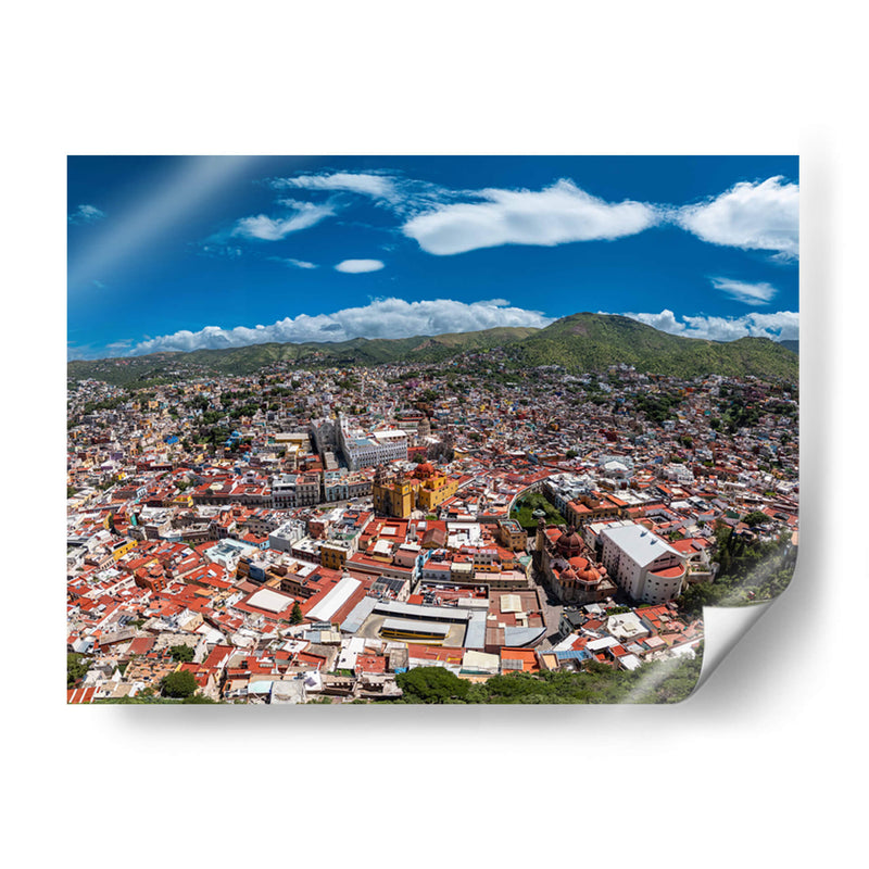 Guanajuato desde el Aire - Action Geek | Cuadro decorativo de Canvas Lab