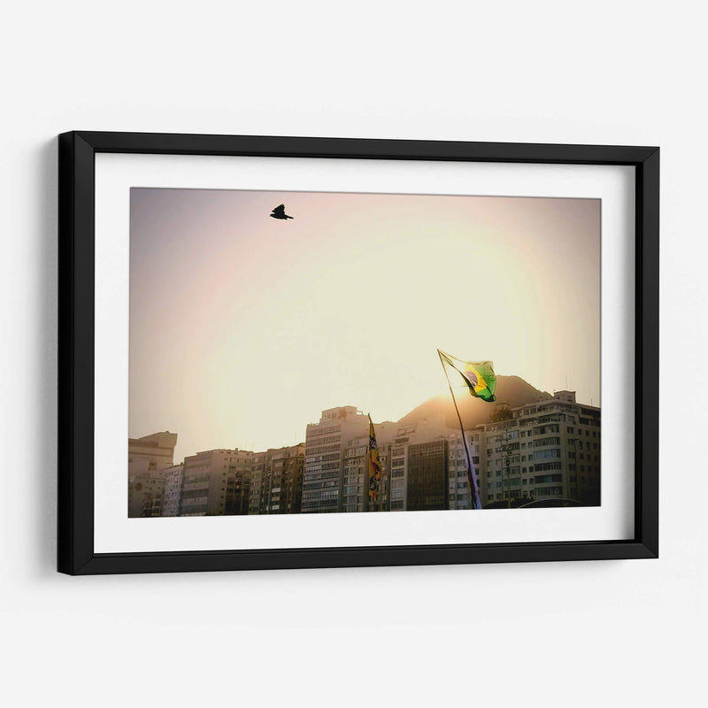 Vuelo Sobre Copacabana - ECO | Cuadro decorativo de Canvas Lab