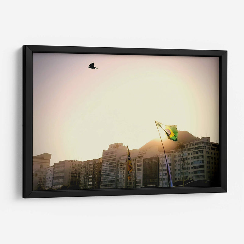 Vuelo Sobre Copacabana - ECO | Cuadro decorativo de Canvas Lab