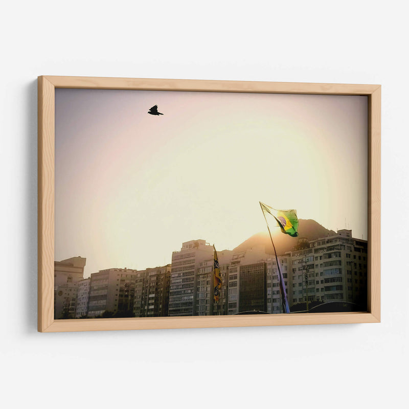 Vuelo Sobre Copacabana - ECO | Cuadro decorativo de Canvas Lab