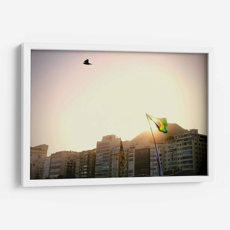 Vuelo Sobre Copacabana - ECO | Cuadro decorativo de Canvas Lab