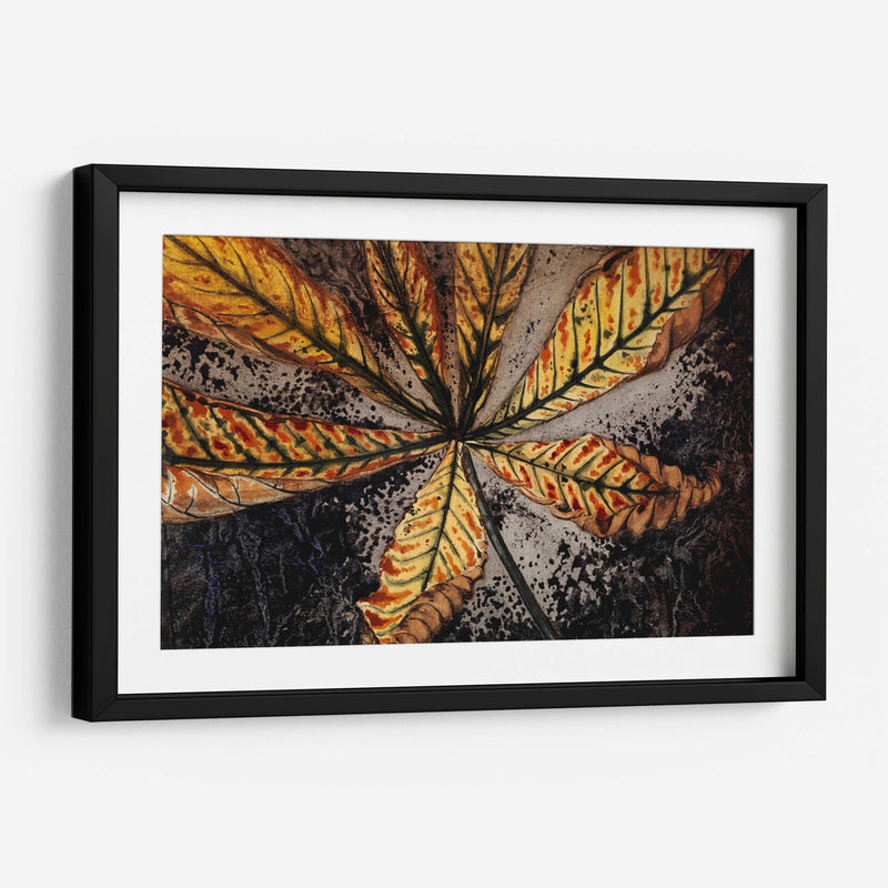 Hoja de castaño - Julie de Graag | Cuadro decorativo de Canvas Lab