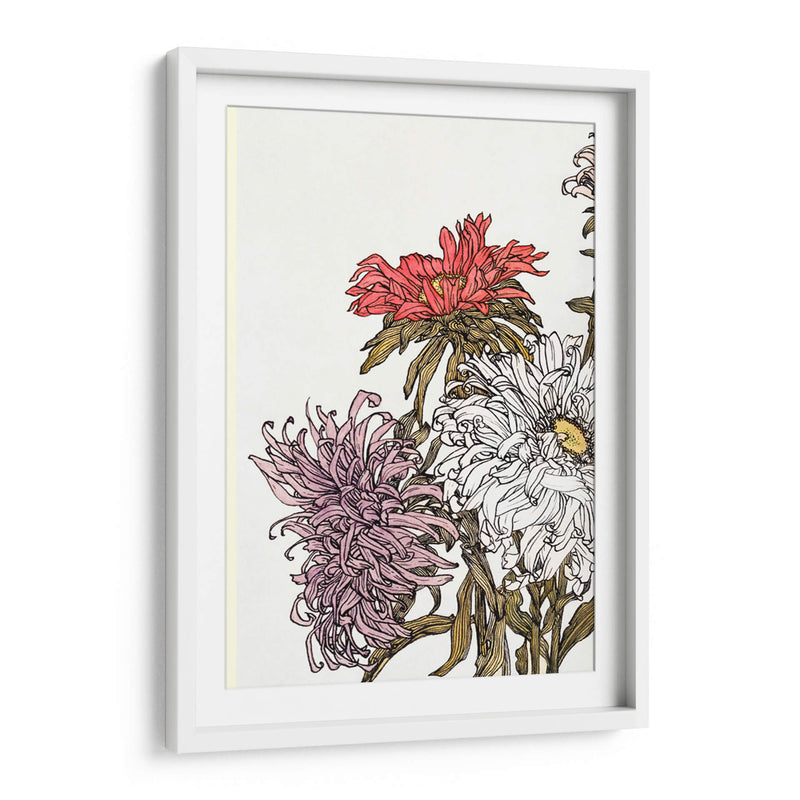 Crisantemos - Julie de Graag | Cuadro decorativo de Canvas Lab