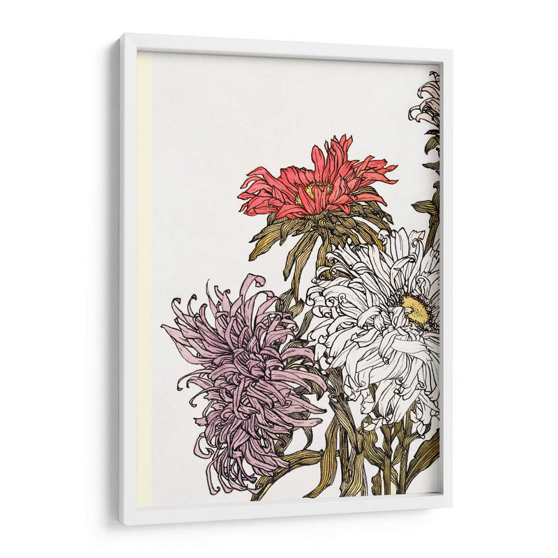 Crisantemos - Julie de Graag | Cuadro decorativo de Canvas Lab