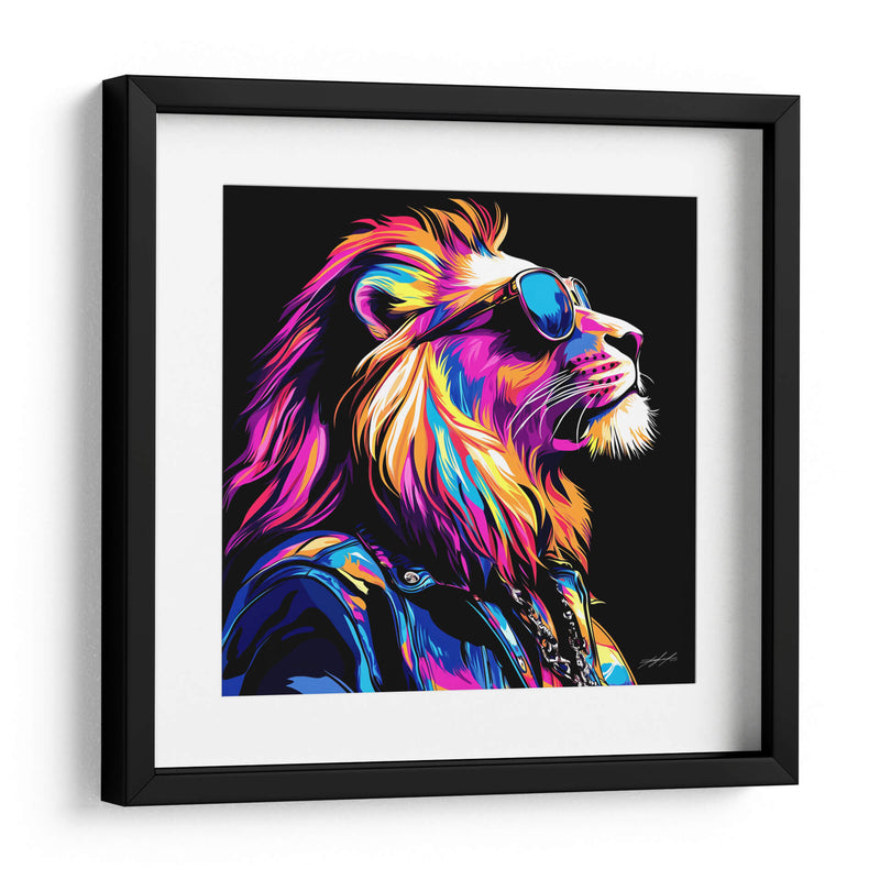 Animales Rebeldes - Leo - DeLaVegaGaming | Cuadro decorativo de Canvas Lab