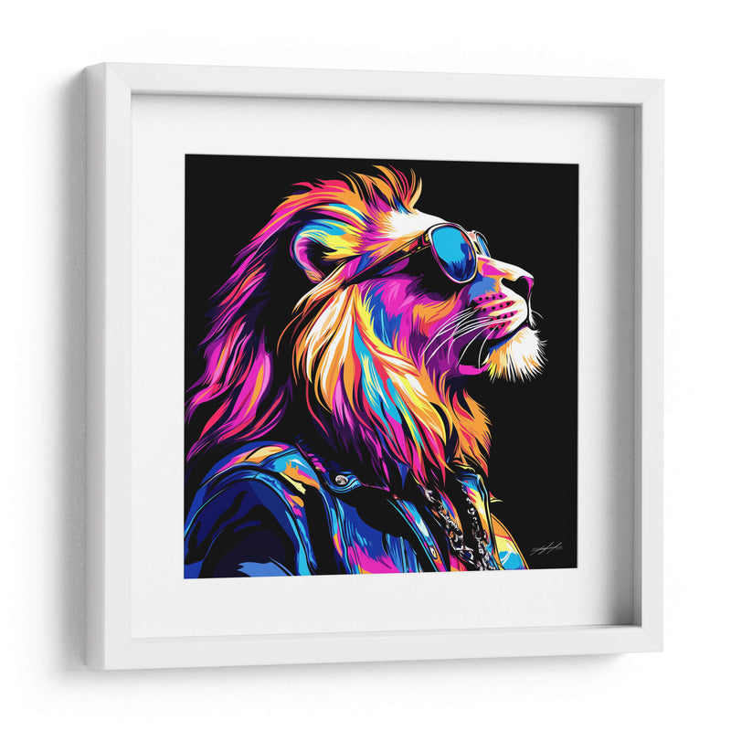 Animales Rebeldes - Leo - DeLaVegaGaming | Cuadro decorativo de Canvas Lab