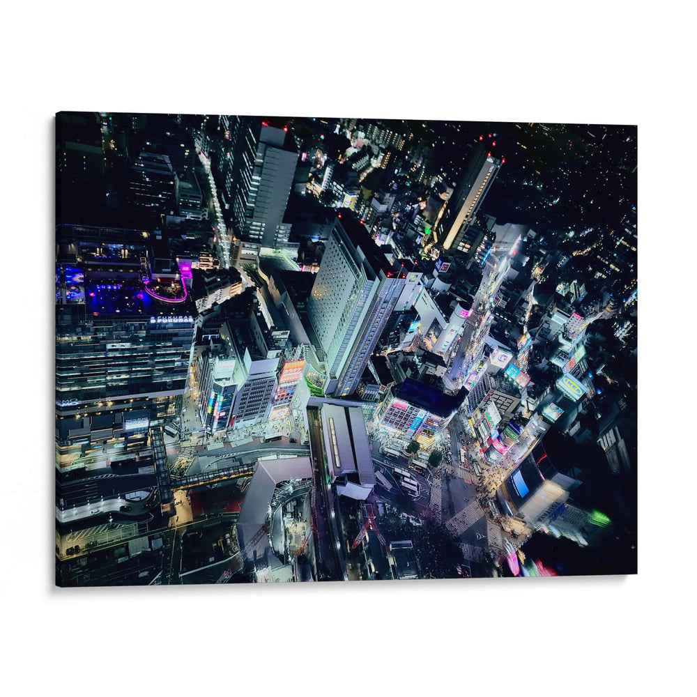 Perspectiva Dinámica en Shibuya - ECO | Cuadro decorativo de Canvas Lab