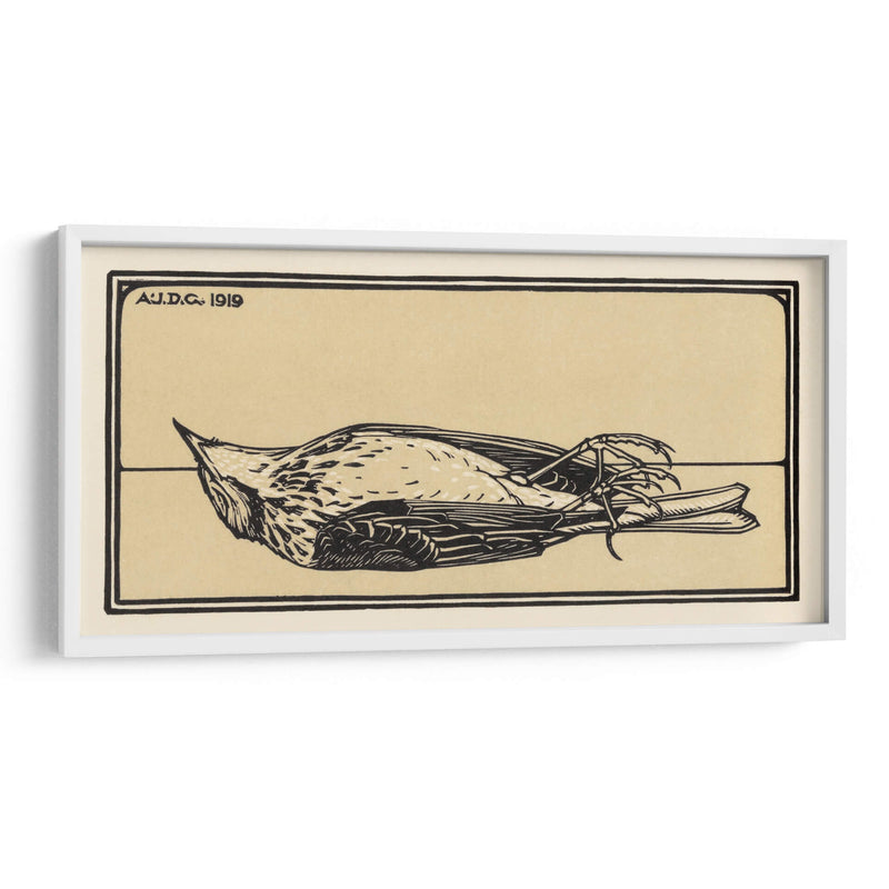 Pájaro muerto - Julie de Graag | Cuadro decorativo de Canvas Lab