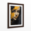Mujer entre velos - Paltik Arte Digital | Cuadro decorativo de Canvas Lab