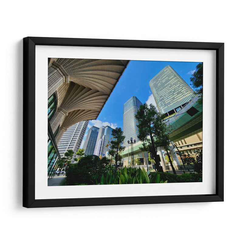 Encuadre Urbano en Osaka - ECO | Cuadro decorativo de Canvas Lab