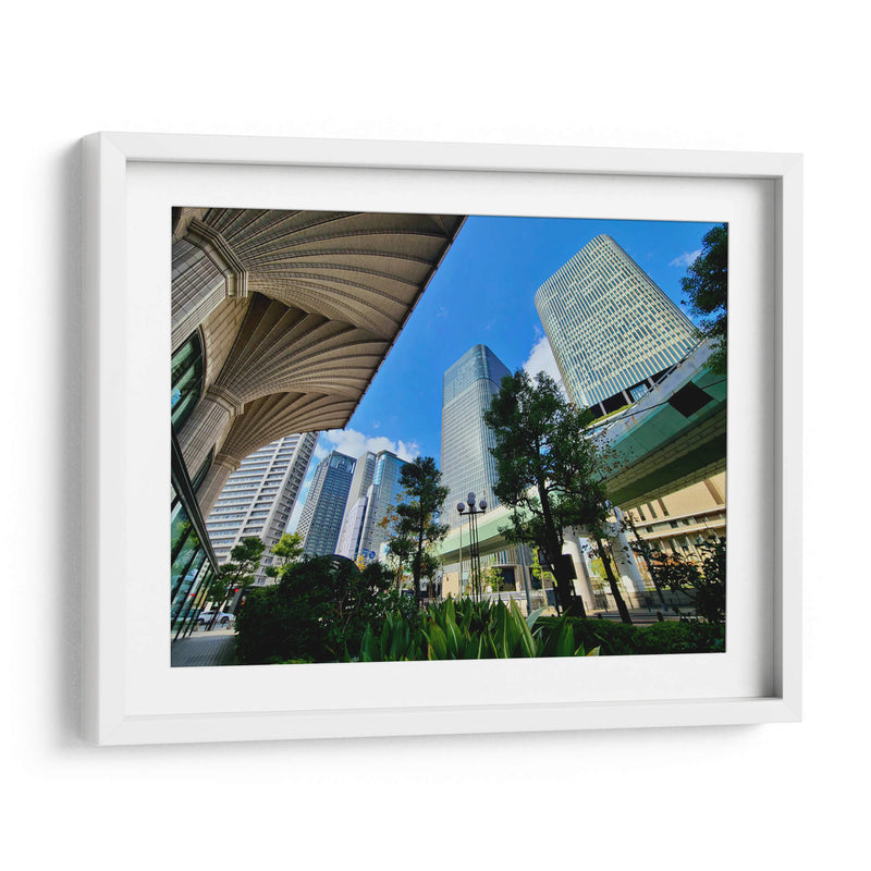 Encuadre Urbano en Osaka - ECO | Cuadro decorativo de Canvas Lab