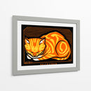 Gato decembrino - Julie de Graag | Cuadro decorativo de Canvas Lab
