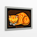 Gato decembrino - Julie de Graag | Cuadro decorativo de Canvas Lab