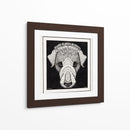 Cabeza de perro - Julie de Graag | Cuadro decorativo de Canvas Lab