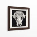 Cabeza de perro - Julie de Graag | Cuadro decorativo de Canvas Lab