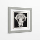 Cabeza de perro - Julie de Graag | Cuadro decorativo de Canvas Lab