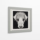 Cabeza de perro - Julie de Graag | Cuadro decorativo de Canvas Lab