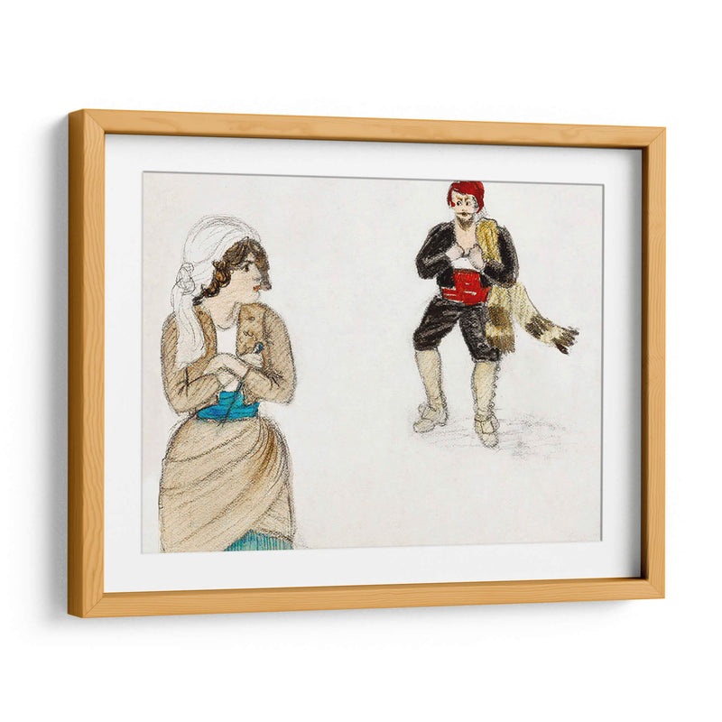 Don José le presenta a Carmen su cofre - Julie de Graag | Cuadro decorativo de Canvas Lab