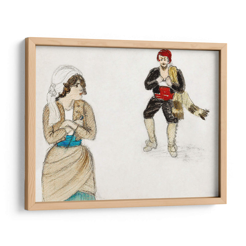 Don José le presenta a Carmen su cofre - Julie de Graag | Cuadro decorativo de Canvas Lab