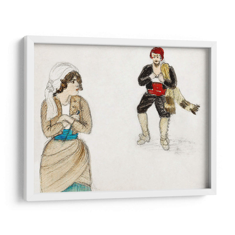 Don José le presenta a Carmen su cofre - Julie de Graag | Cuadro decorativo de Canvas Lab