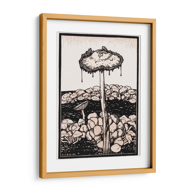 Hongo goteante - Julie de Graag | Cuadro decorativo de Canvas Lab