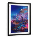 Ciudad Futuro - Creaciones  | Cuadro decorativo de Canvas Lab