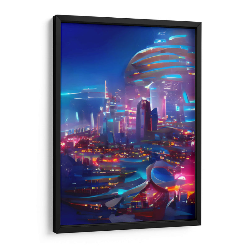 Ciudad Futuro - Creaciones  | Cuadro decorativo de Canvas Lab