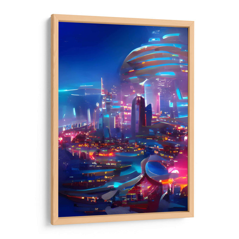 Ciudad Futuro - Creaciones  | Cuadro decorativo de Canvas Lab
