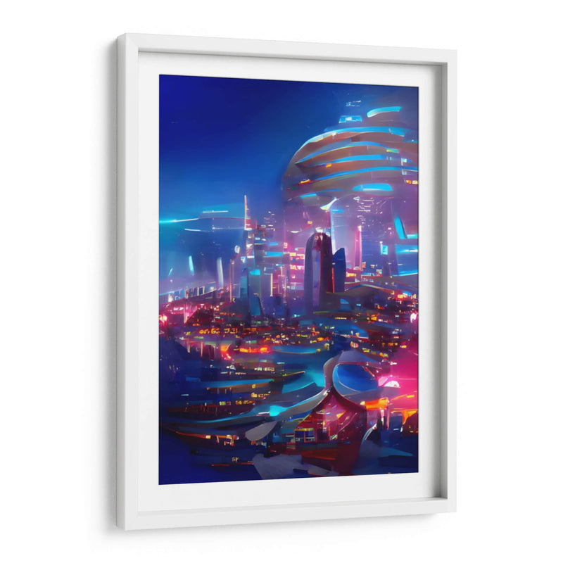 Ciudad Futuro - Creaciones  | Cuadro decorativo de Canvas Lab