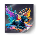 Ángel Negro - Creaciones  | Cuadro decorativo de Canvas Lab