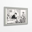 Familia en un comedor - Julie de Graag | Cuadro decorativo de Canvas Lab