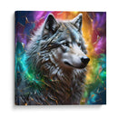Lobo Multicolor - Creaciones  | Cuadro decorativo de Canvas Lab