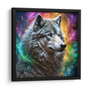 Lobo Multicolor - Creaciones  | Cuadro decorativo de Canvas Lab