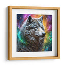 Lobo Multicolor - Creaciones  | Cuadro decorativo de Canvas Lab