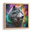 Lobo Multicolor - Creaciones  | Cuadro decorativo de Canvas Lab