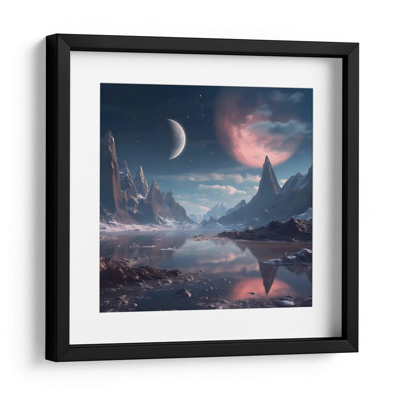 Lago Lunar - Creaciones  | Cuadro decorativo de Canvas Lab